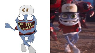 ALL CRAZY FROG FUNNY FACE | DRAWING MEME