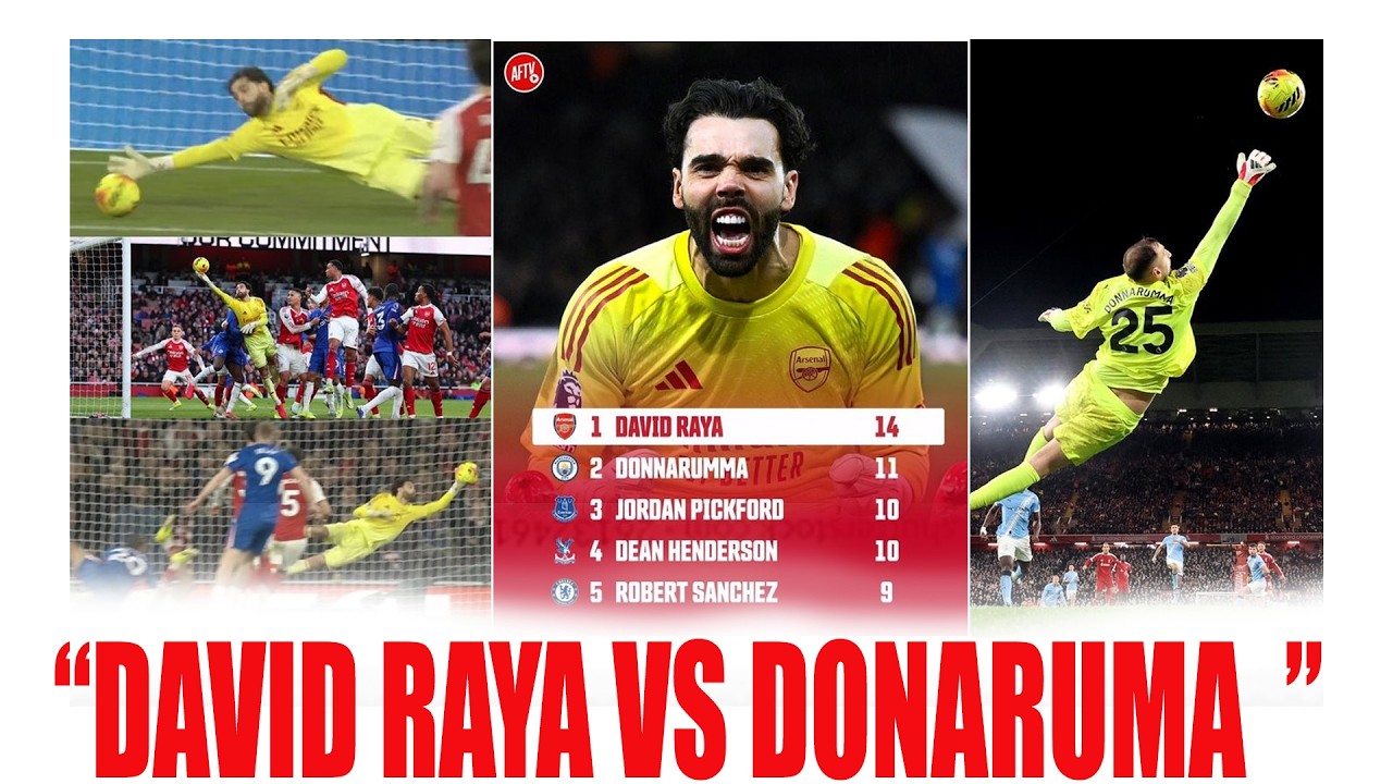 Срочные новости: Давид Райя из «Арсенала» и Доннарума из «Манчестер Сити» присоединились к команд...