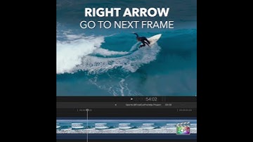 Final Cut Pro Shortcut | Right Arrow | Go to Next Frame