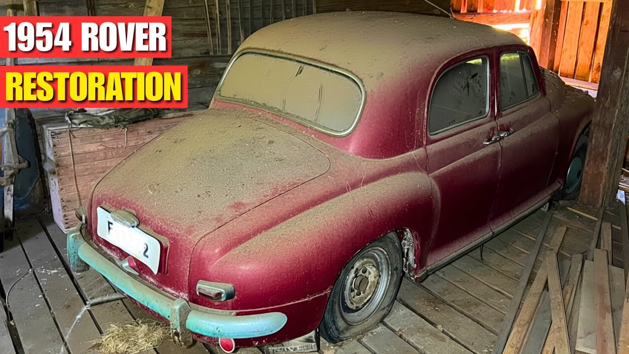 Forgotten for 56 Years: The 1954 Rover Brought Back to Life - YouTube