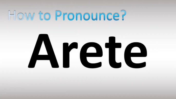 Word of the Day - arete