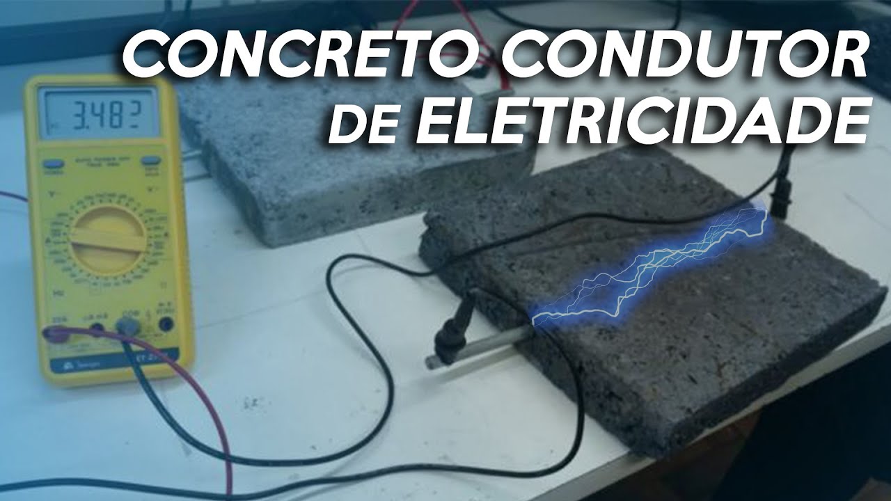 Você conhece CONCRETO CONDUTOR de ELETRICIDADE? Aplicações para CONCRETO CONDUTOR. CONCRETO ELÉTRICO