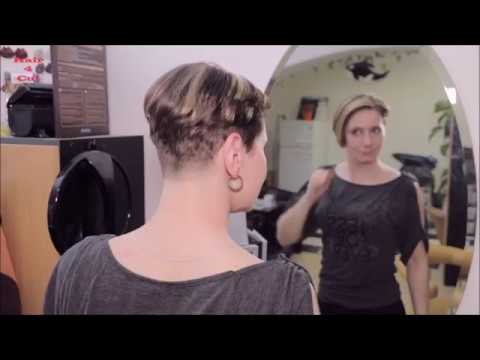 2019 20 Lucie Preview Long Hair Cut To Short Asymmetric Haircut Youtube