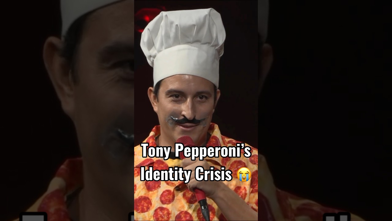 Tony Pepperoni’s Identity Crisis. #tonypepperoni #killtony #goldenticket #comedy