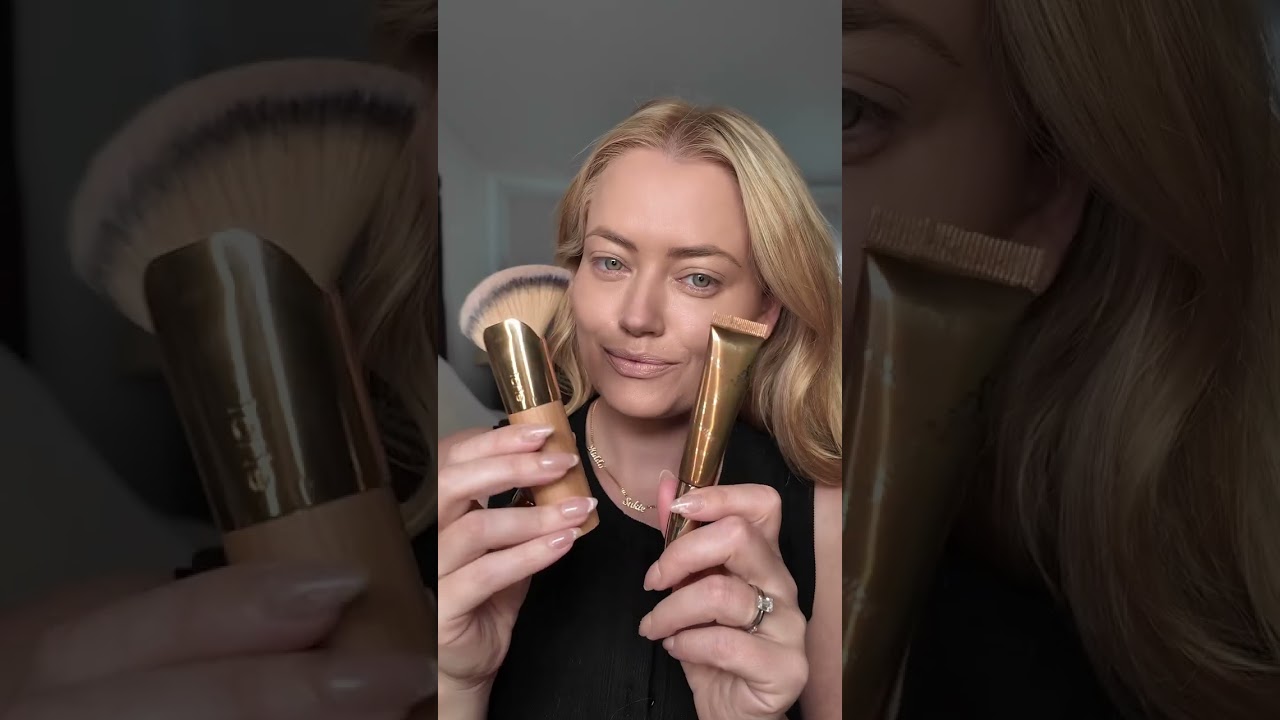 cosmetics just dropped the best contour brush, and it’s FREE right now when you buy the sculpt tape