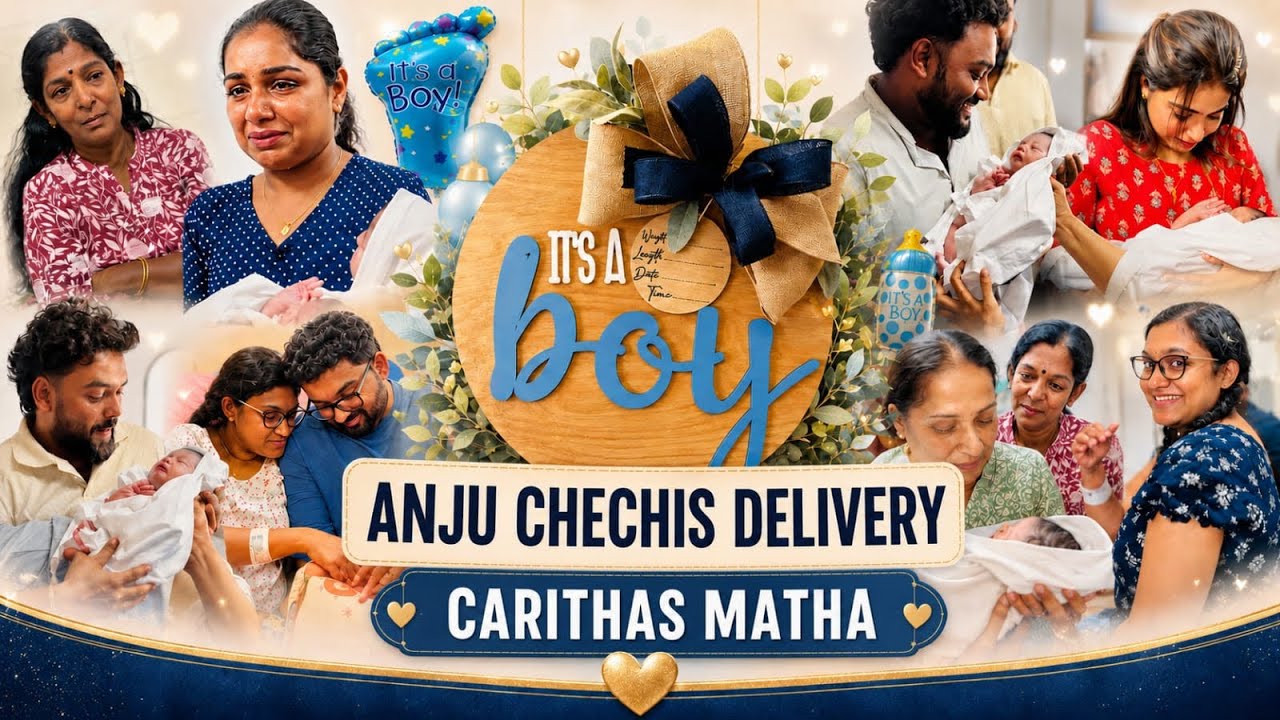 ANJU CHECHIS DELIVERY VLOG / CARITHAS MATHA HOSPITAL EXPERIENCE/ FAMILY ...