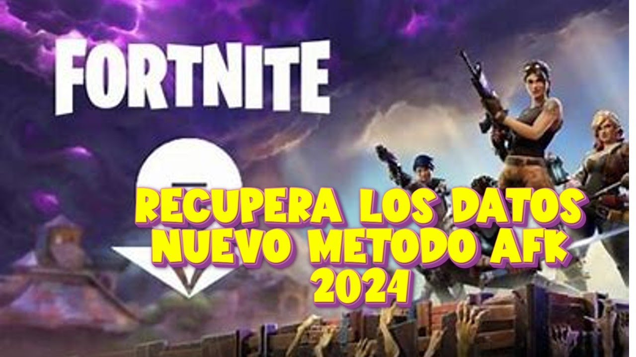 NUEVO METODO RECUPERA los DATOS AFK (MUY FACIL) 2024