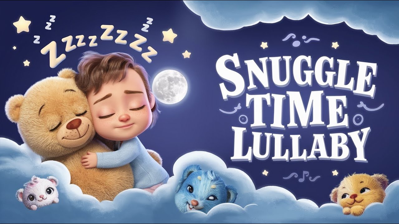 Sleepy Baby, Snuggle Time Lullaby 👶 Bedtime, Soothing & Relaxing Music Video 🧸 
