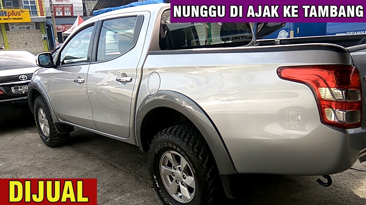 DIJUAL Mitsubishi Strada Triton 4x4 GLS 2015 M/T YouTube