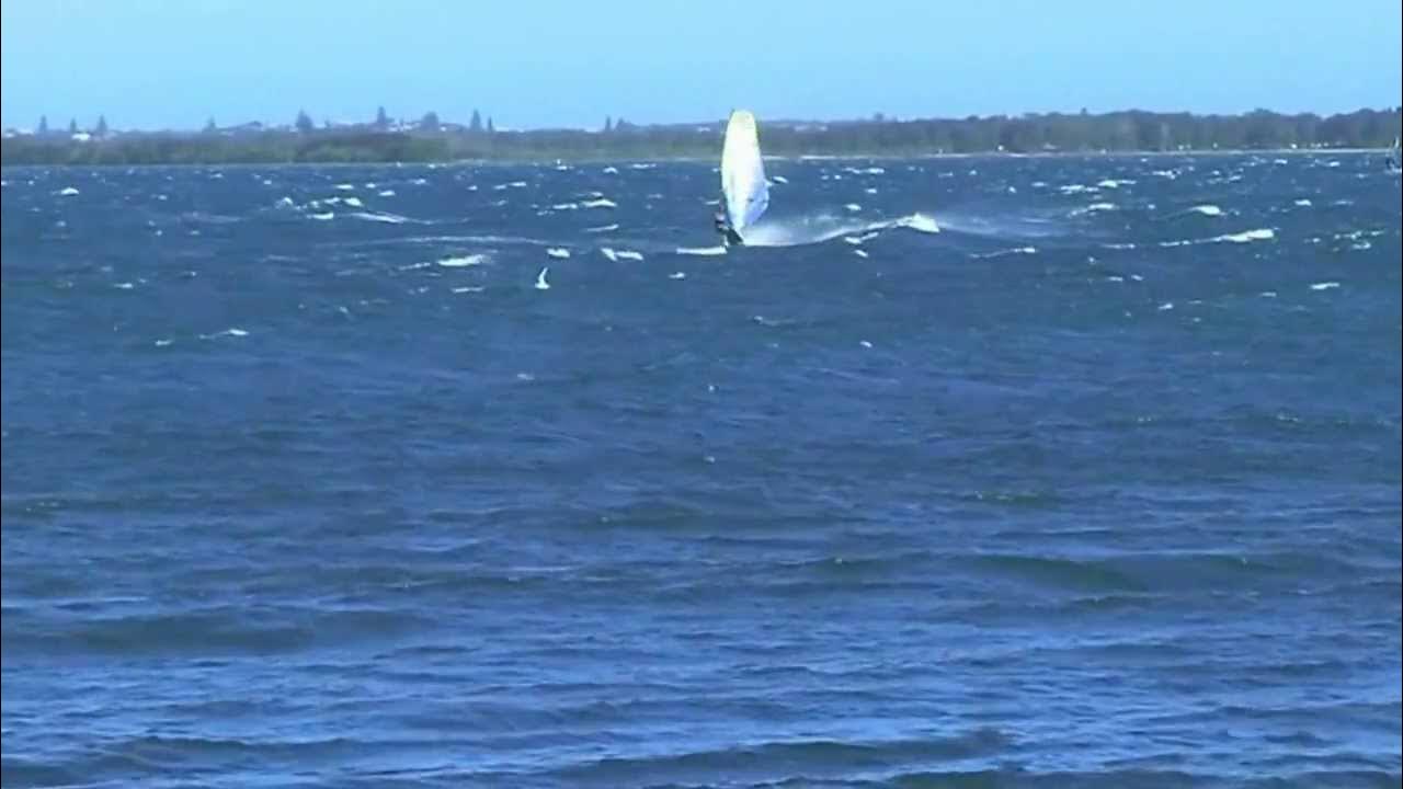 Coal Point Windy Tuesday Jan 28th 2014 Windsurfing Lake Macquarie