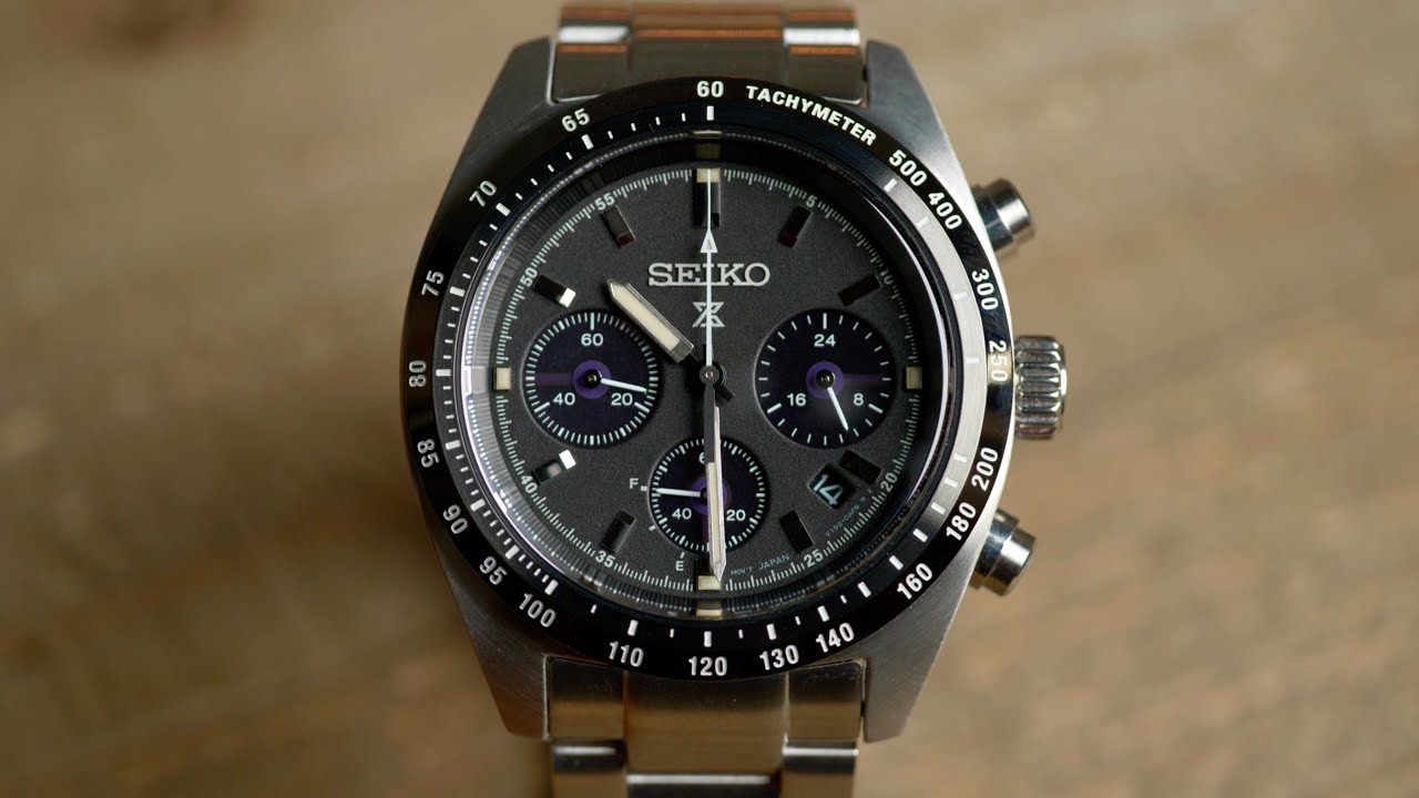 Seiko Prospex SSC819 Speedtimer Solar Chronograph | Review - YouTube