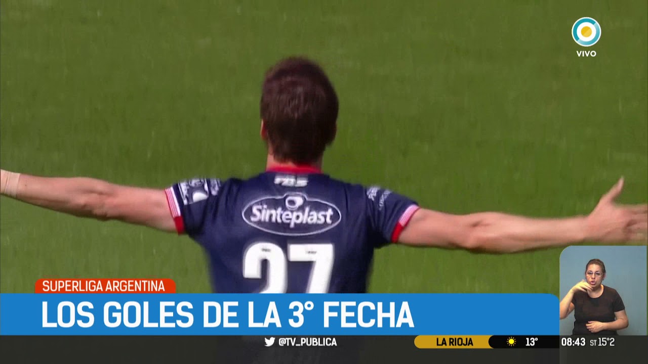 Superliga: Los goles de la tercera fecha | 