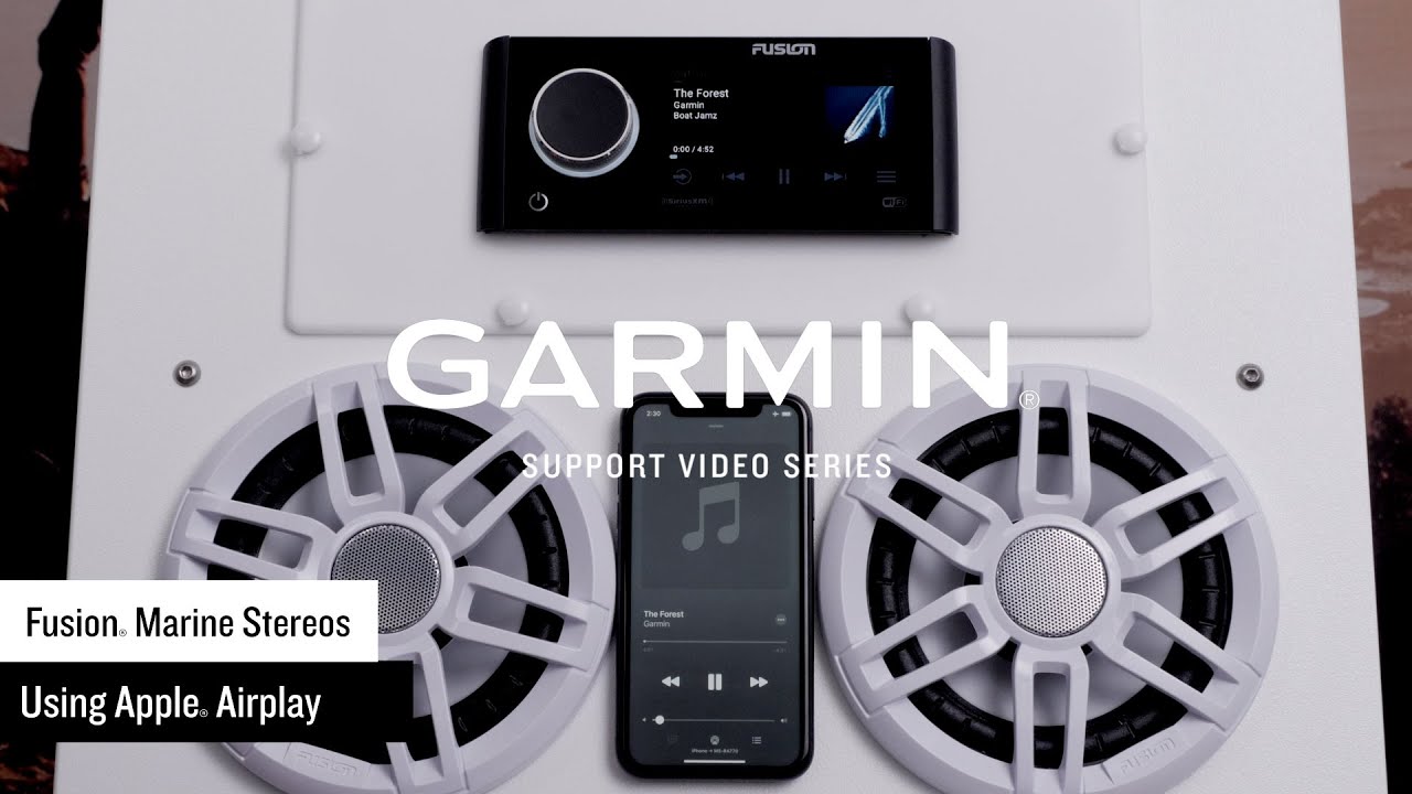 Support: Using Apple® Airplay with a Fusion® Stereo