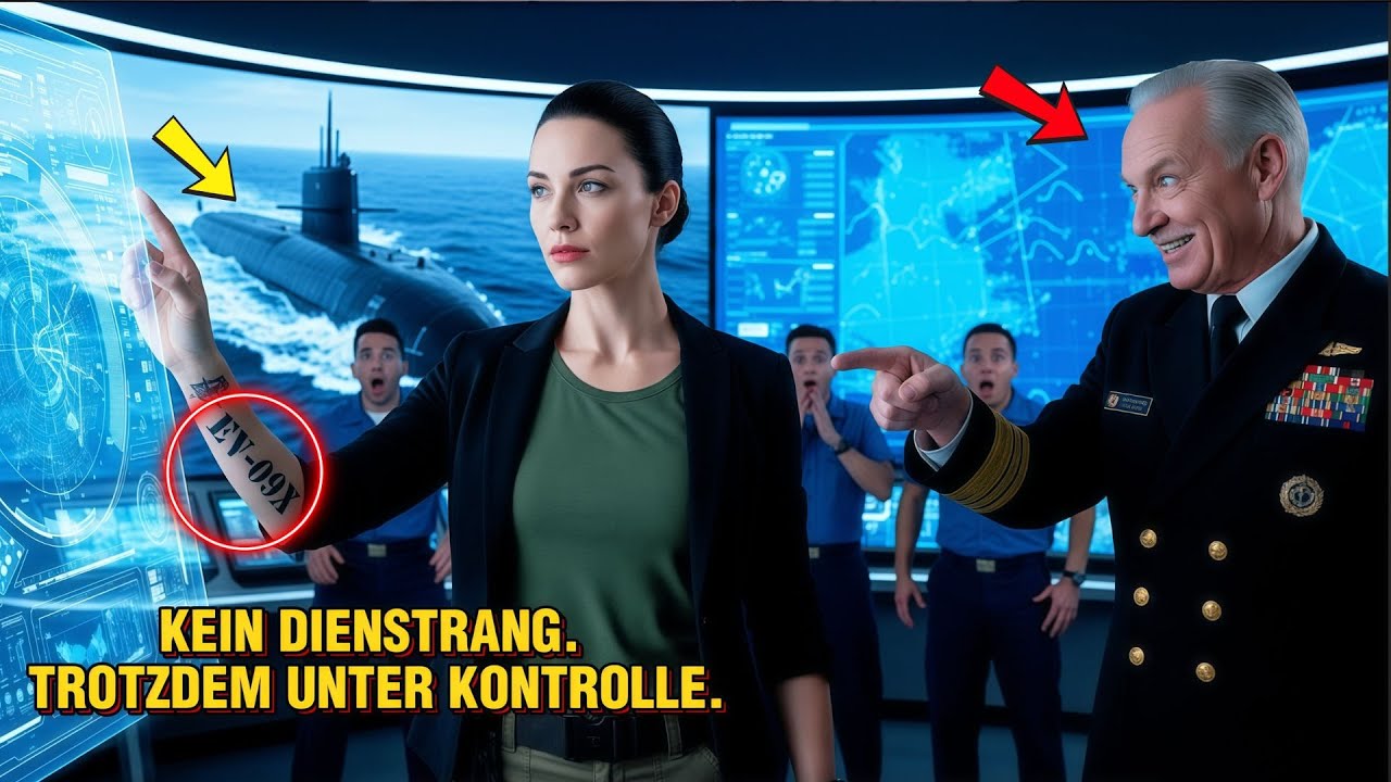 „Der Admiral lachte über ihren Zivil-Ausweis – bis sie die U-Boot-Startcodes freischaltete“