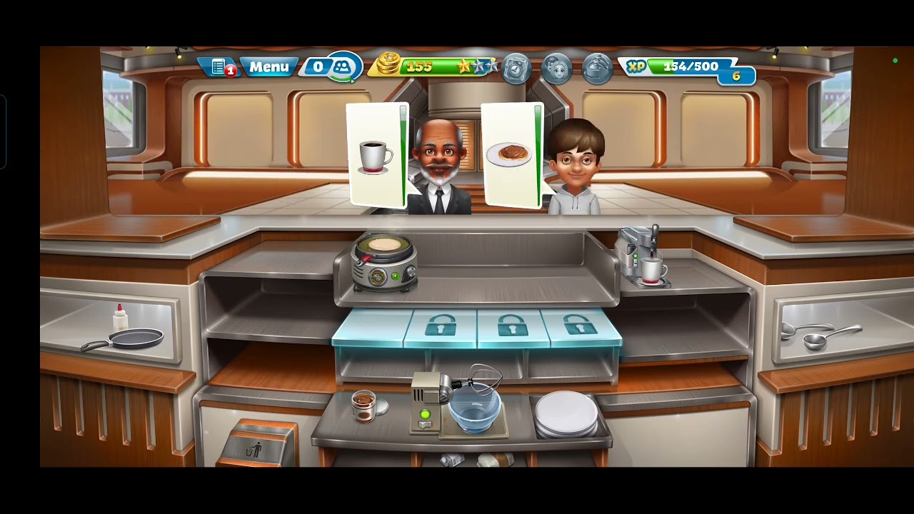 COOKING FEVER - ukázka hry 