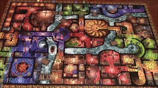 Quick Playthrough of the Wayward Board Game