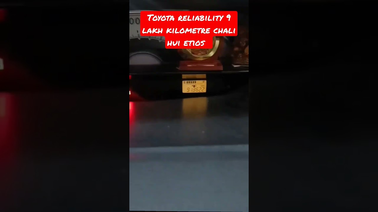 9 lakh kilometre chala hua engine Toyota etios reliability 