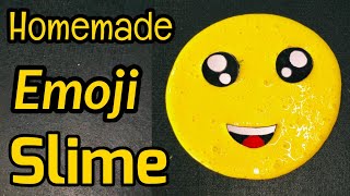 Homemade Emoji Slime ? #shorts #asmr #diy #jhootalagda #jhootalagdachallenge