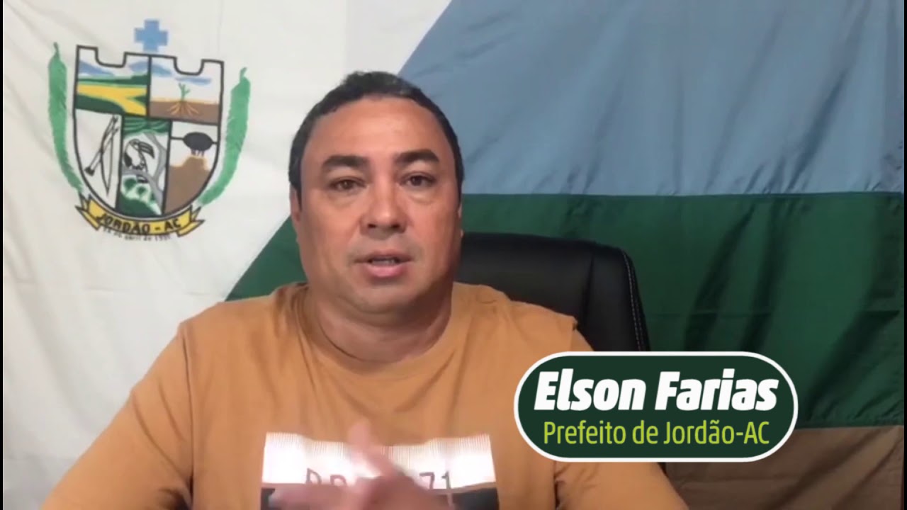 Jordão: 28 anos de emancipação, Prefeito Elson Santiago parabeniza a cidade