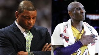 Doc Rivers couldn't hold back tears when says the passing of Kobe Bryant