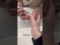 【ネイル】冬用きらきらネイル💅#shorts