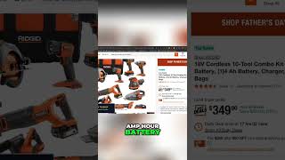 10 Rigid Tools for $349: Insane DIYer Kit! #shorts