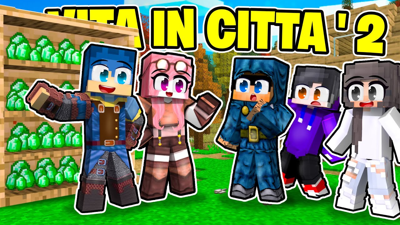 20 MONETE D'ORO! SIAMO I PIÙ RICCHI DELLA VITA IN CITTÀ 2! - MINECRAFT S2 Ep.12