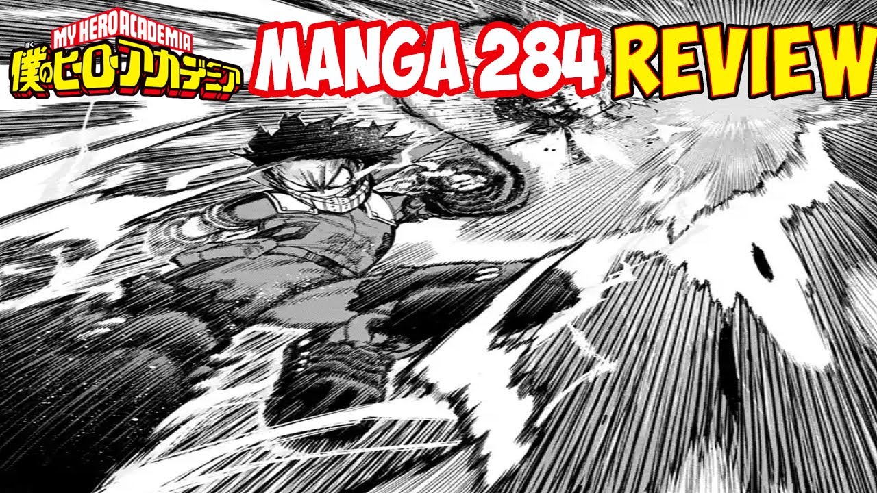 My Hero Academia Manga 284 - Deep Blue Battle Review - YouTube
