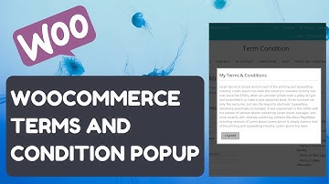 Woocommerce Terms And Conditions | Popup Plugin | In Hindi  2022