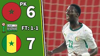DRAMATIC | Morocco vs Senegal | Africa Cup of Nations U17 - Semi Final | Highlights & Penalty