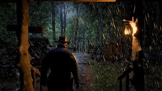 I Spent a Night in an Abandoned Cabin During a THUNDERSTORM