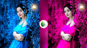 snapseed New Realistic background colour change trick l snapseed photo Editing Tutorial