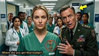 The General Walked Past Her — Then He Noticed the Badge on Her Uniform