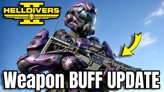 YES! Helldivers 2 HUGE WEAPON BUFF UPDATE! - The Illuminate are coming and more!