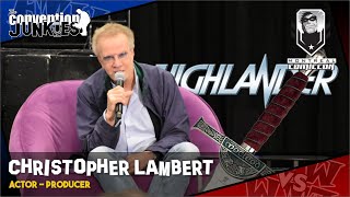 Christopher Lambert (Highlander, Mortal Kombat, Greystoke) Montreal Comiccon 2019 Q&A Panel
