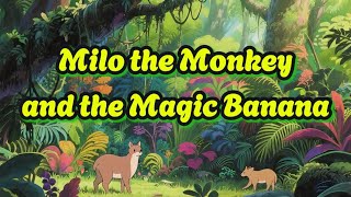 Milo the Magical Monkey 🐵 | Fun Jungle Story for Kids | English Animated Bedtime Story