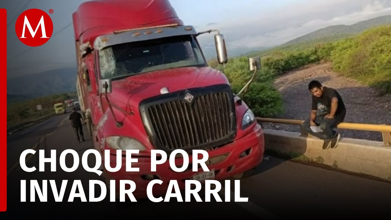 Choque entre autobús y tráiler en autopista deja 7 heridos en autopista ...