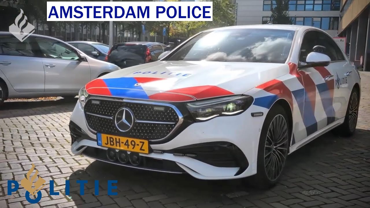 Mercedes-Benz E450d of Amsterdam Police 🚓👮‍♂️