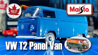 Maisto Volkswagen Type 2 Panel Van (368-369) a Jägermeister makeovers two-fer
