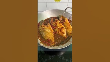 Cá rô phi kho tương #hoàngsángvlogs #food #shortvideo #cooking #amthuc