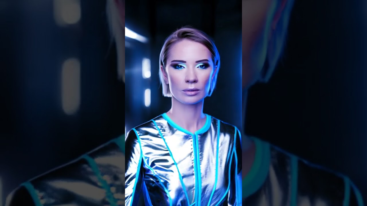 Futuristic Muse: Light & Motion 