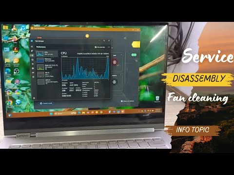 Lenovo yoga C930-13ikb Disassembly & Service Fan Cleaning 🧹 Tips