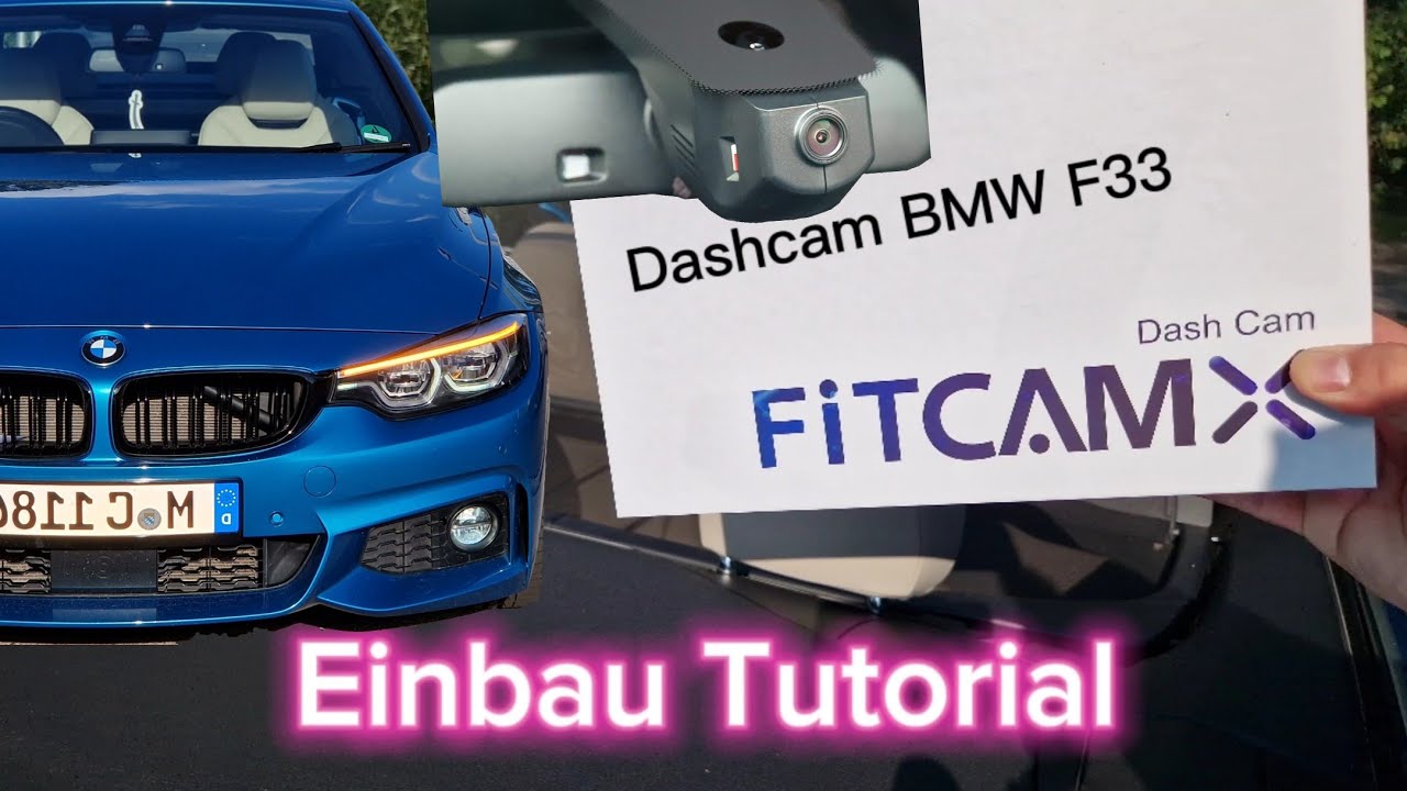 invisible Dashcam BMW 440i F33 Einbau Tutorial - YouTube