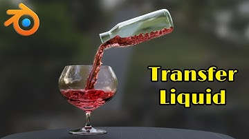 How To Pour Liquid & Fill Objects With Liquid | Fluid Simulation Explained In Blender 4.0