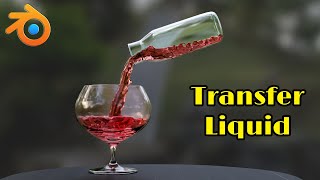 How To Pour Liquid & Fill Objects With Liquid | Fluid Simulation Explained In Blender 4.0