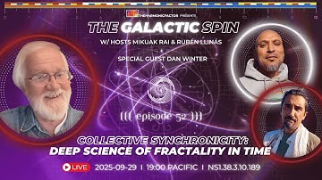 The Galactic Spin Podcast | Ep. 52 Collective Synchronicity: Deep Science of Fractality in Time