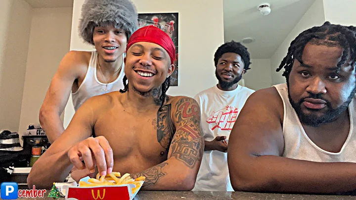 Who has more RIZZ ? BIG ARGUMENT ! *Mcdonalds Mukb...