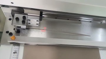 Electrical KC550A V grooving machine for rigid box sample making