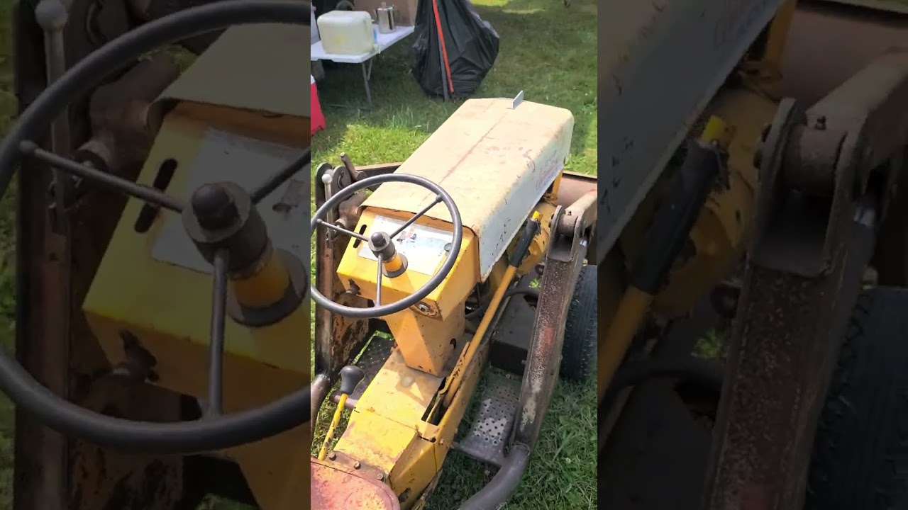 International Cub Cadet Lawn Tractor w/ Front Loader Attachment at Coolspring