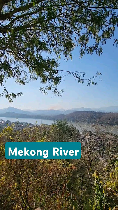 Breathtaking views from Mount Phou Si in Laos! Luang Prabang